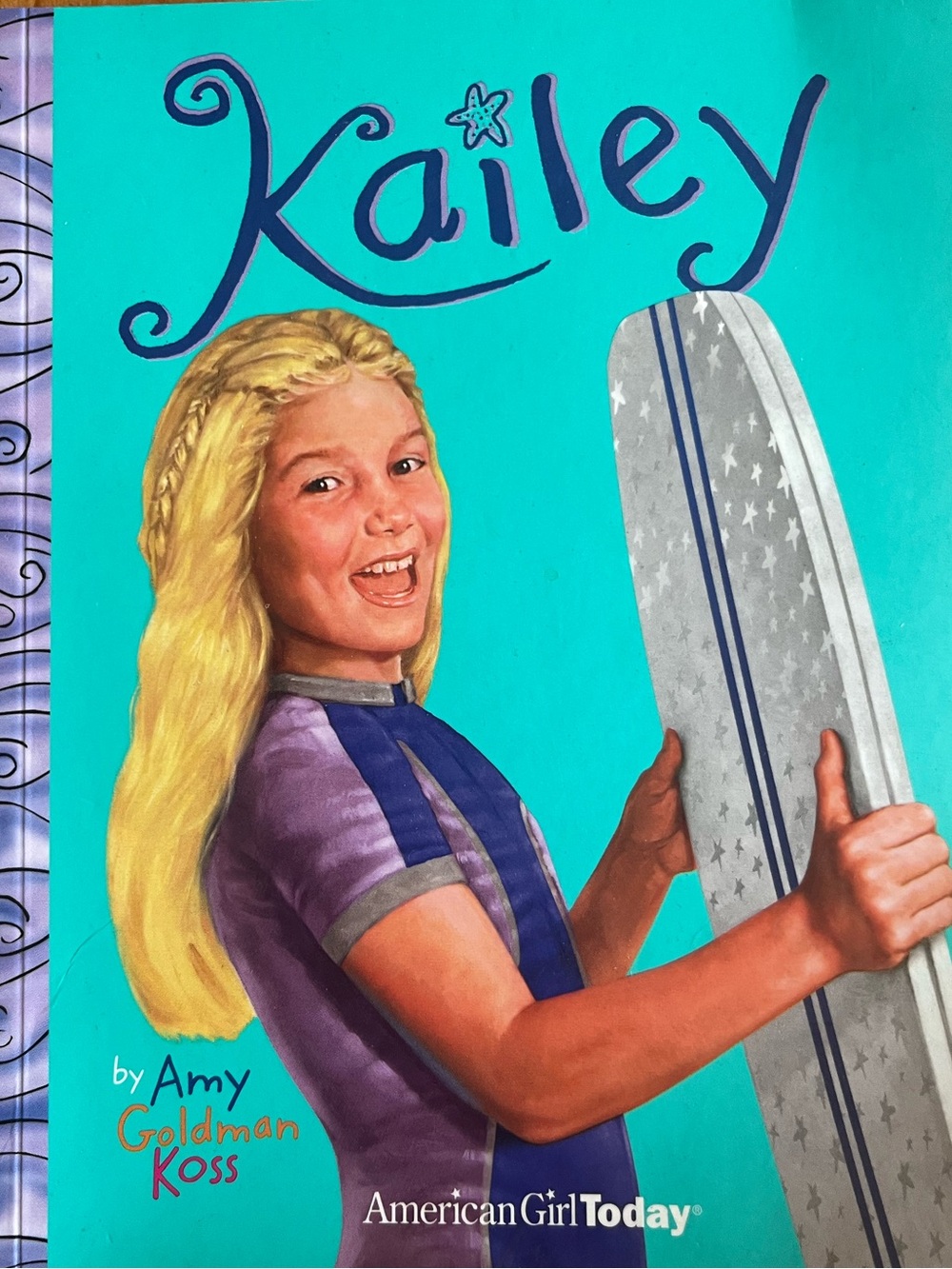 Y2K American Girl Today paperback book “Kailey”